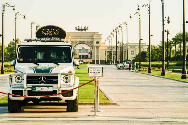 Dubai police supercars