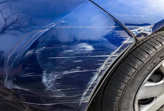 DIY Guide: Remove Scratches From Your Car's Paint - Car scratch