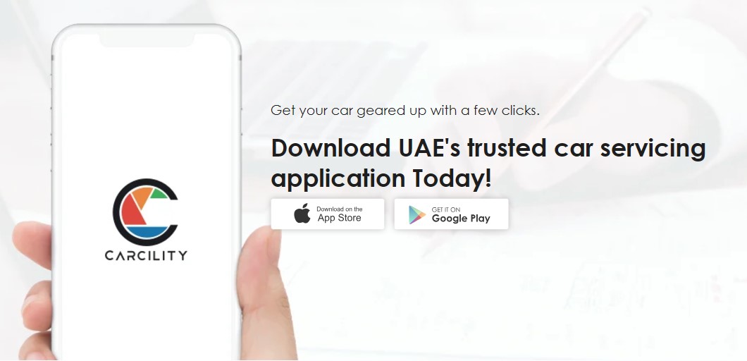 Download the Carcility - Car Service App